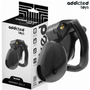Addicted Toys Locked-Locked - Mindnight Cell Peniskäfig-Größe S