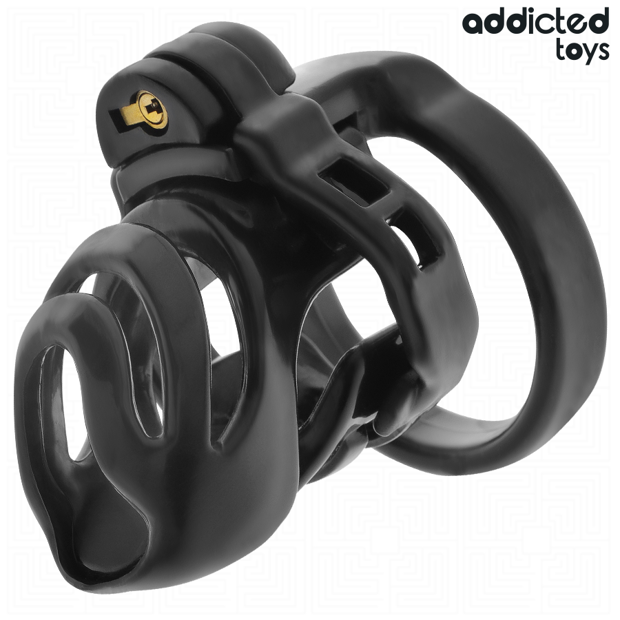 Addicted Toys Locked-Locked – Eternal Lock Käfig für Penis 9 cm · BDSM-Zubehör (Bild 3)