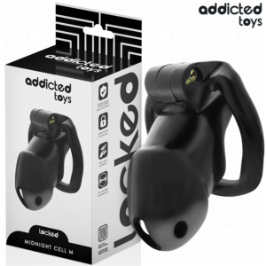 Addicted Toys Locked-Locked - Mindnight Cell Peniskäfig-Größe M