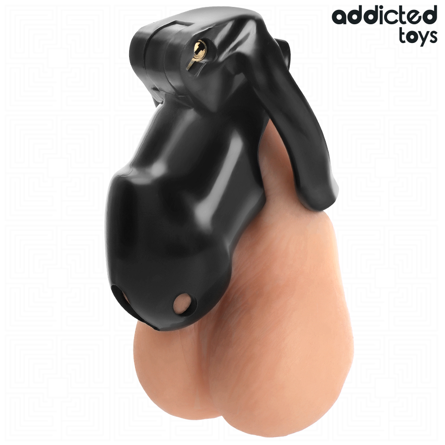 Addicted Toys Locked-Locked – Mindnight Cell Käfig für Penis-Größe · BDSM-Zubehör (Bild 5)