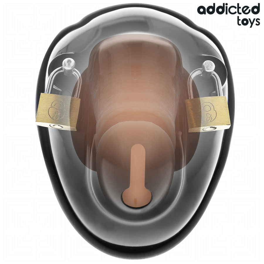 Addicted Toys Locked-Locked – Keuschheit Käfig für den Penis · BDSM-Zubehör (Bild 5)