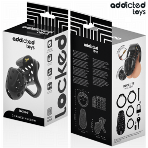 Addicted Toys Locked-Locked – Peniana-Gabe Entschlackt 10.5 cm · BDSM-Zubehör (Bild 5)