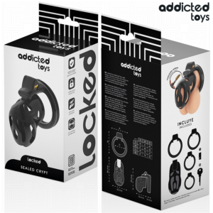 Addicted Toys Locked-Locked Sealed Crypt Keuschheitskörbe · BDSM-Zubehör (Bild 3)