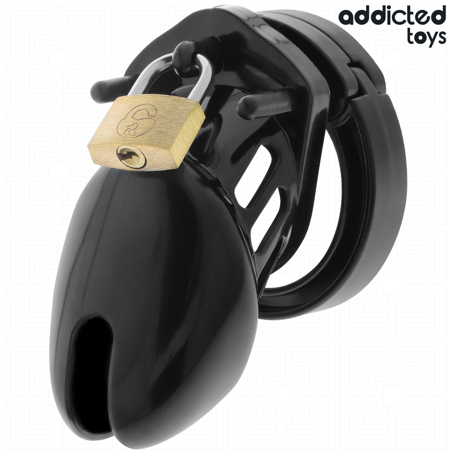 Addicted Toys Locked-Locked – Obsidian Hold Käfig für Penis · BDSM-Zubehör (Bild 4)