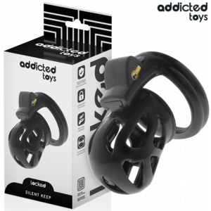 Addicted Toys Locked-Keuschheitskäfig Silent Keep 7.5 cm