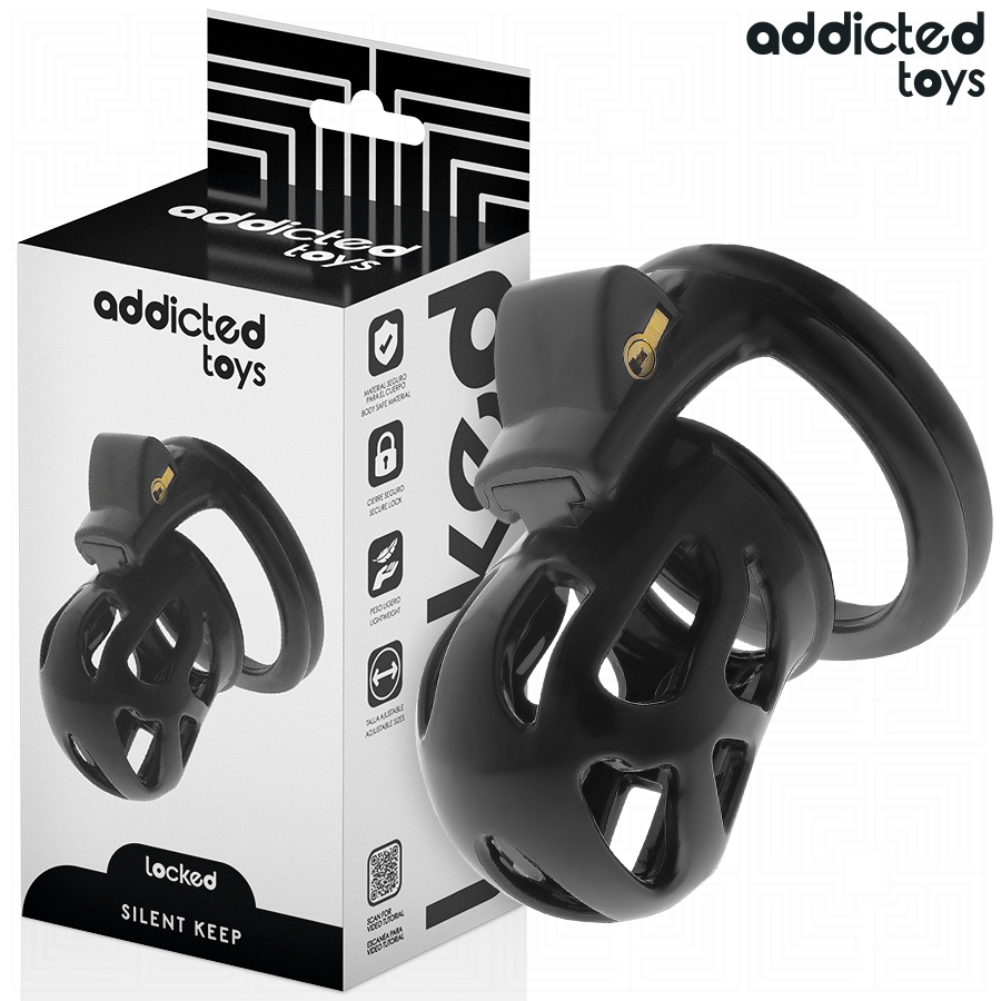Addicted Toys Locked-Kastità-Käse Silent Keep 7,5 cm · BDSM-Zubehör