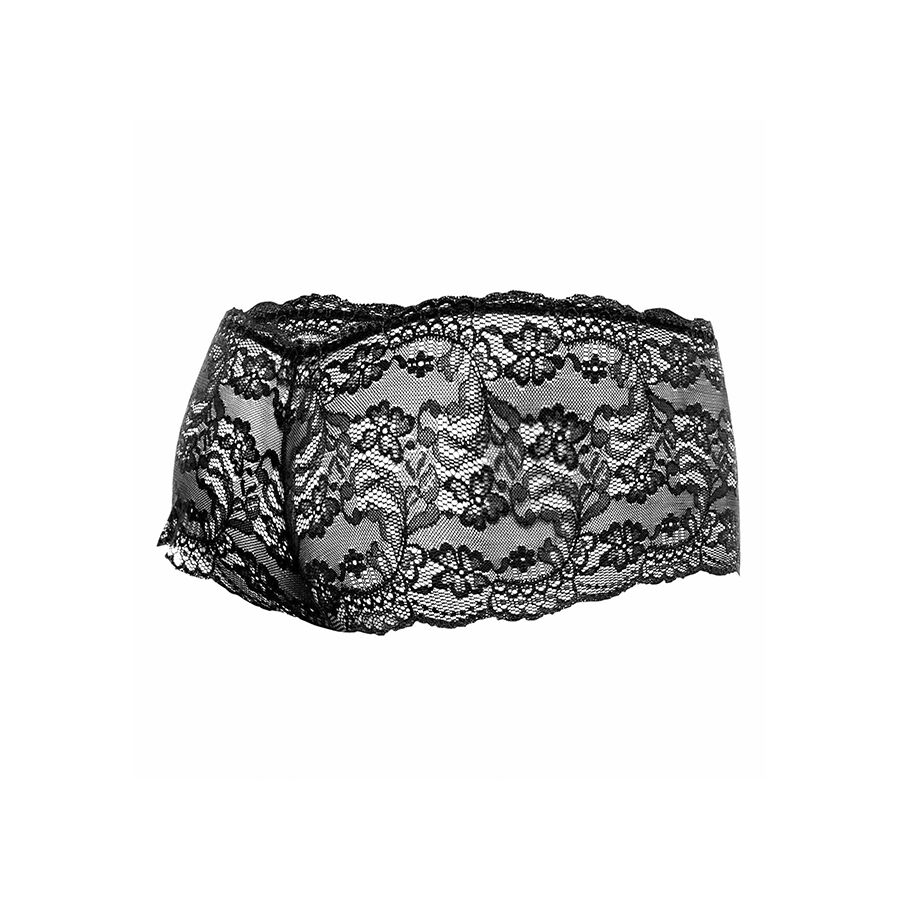 Mob-Schwarz Spitze Boxer · Herrenunterwäsche (Bild 4)