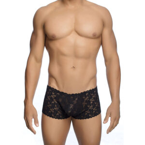 Mob-Schwarz Spitze Boxer · Herrenunterwäsche