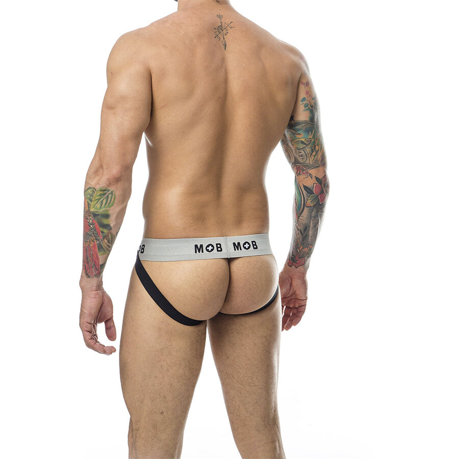 Mob-Jock Classic Stripe Weiß · Herrenunterwäsche (Bild 2)
