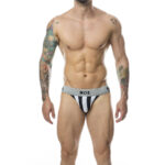 Mob-Jock Classic Stripe Weiß · Herrenunterwäsche