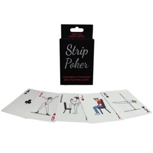 Kheper Games-Strip Poker Kartenset Stripper-Motiv, 52 Karten