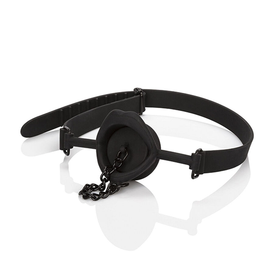 Calexotics-Scandalo Gag mit Schwarz Silikonstopfen · Bondage & Handschellen (Bild 2)