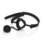 Calexotics-Scandalo Gag mit Schwarz Silikonstopfen · Bondage & Handschellen