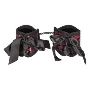 Calexotics-Scandal Corse Korsett-Handschellen Rot-Schwarz