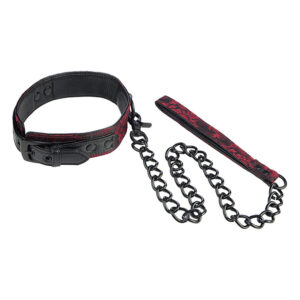 Calexotics-Scandal Halskette mit Bretea Schwarz-Metal · Bondage & Handschellen