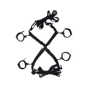 Calexotics-Scandalo Set von Cross-Leinen für das Bett · Bondage & Handschellen