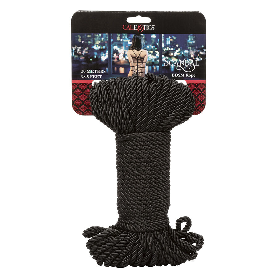 Calexotics-Scandal Black Bdsm Rope 30 M · Bondage & Handschellen (Bild 3)
