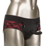Calexotics-Scandal Set Slip Offen mit Harness und Sonda · BDSM-Zubehör