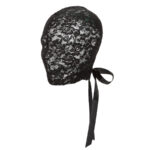 Calexotics-Balaklava in Spitze Schwarz mit Bördel · Bondage & Handschellen