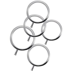 Electrastim-Electrarings Metall-Penisringe, 5er-Pack
