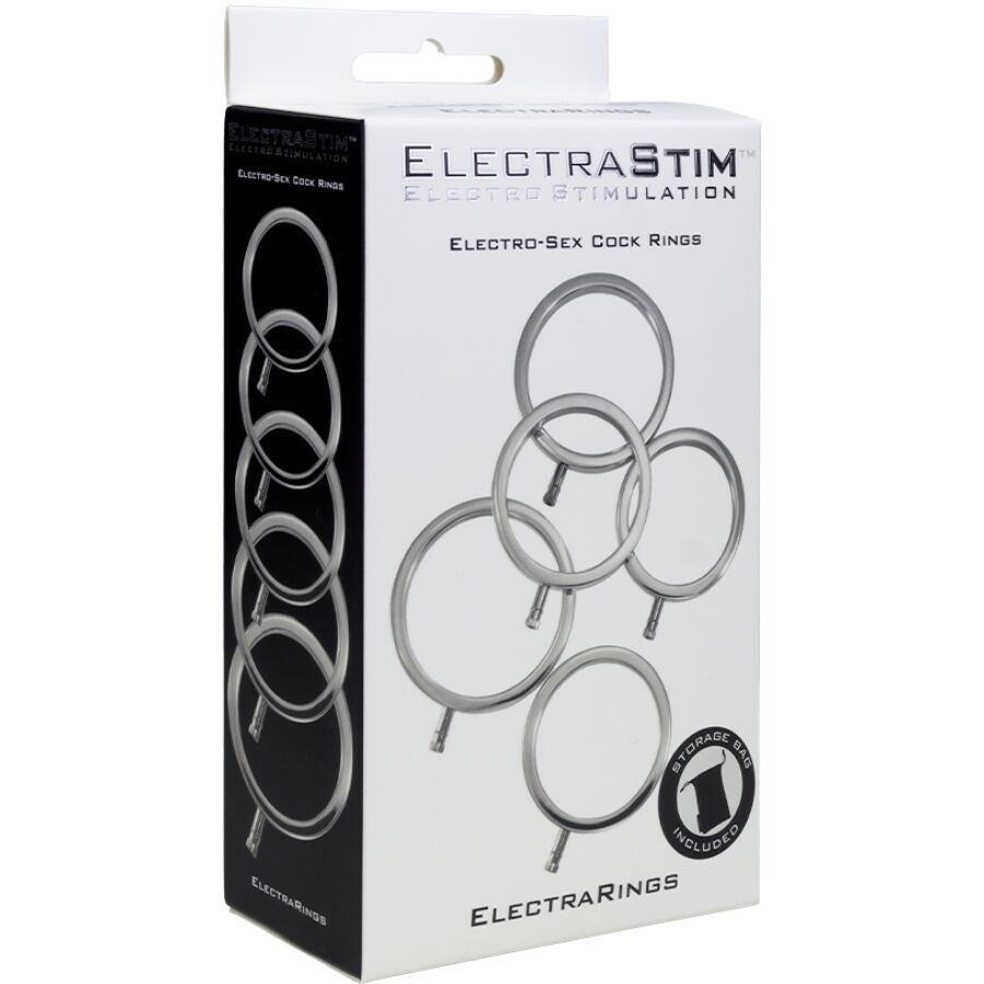 Electrastim-Elektrary Ringe aus Metall für Penis, Paket 5 · BDSM-Zubehör (Bild 3)