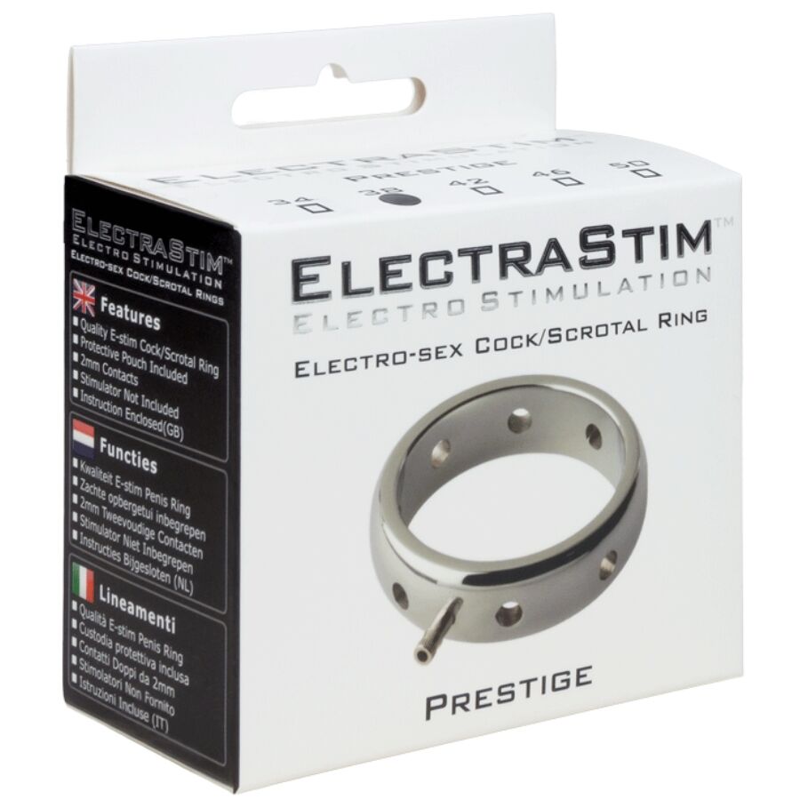 Electrastim-Prestige Elektromagnetische Ring aus Metall für Penis · BDSM-Zubehör (Bild 4)