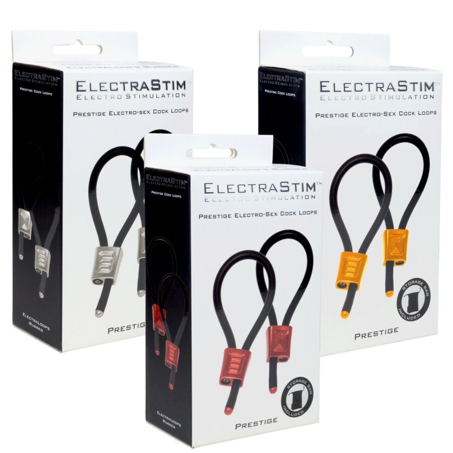 Electrastim-Prestige Electraloops Penisringe Einstellbar · BDSM-Zubehör (Bild 4)