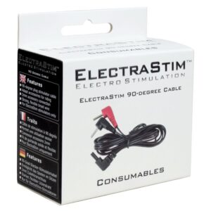 Electrastim-Stimulator-Kabel 90°-Metal · BDSM-Zubehör (Bild 5)