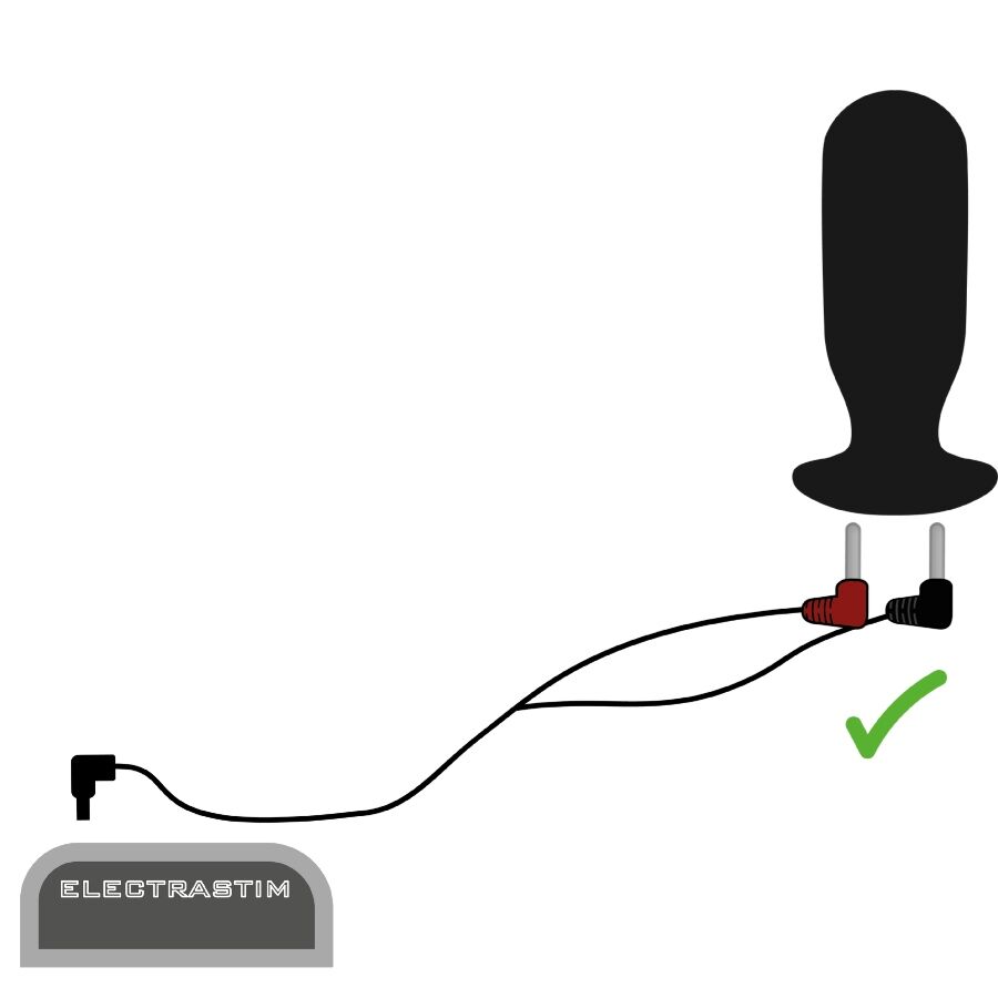 Electrastim-Stimulator-Kabel 90°-Metal · BDSM-Zubehör (Bild 7)