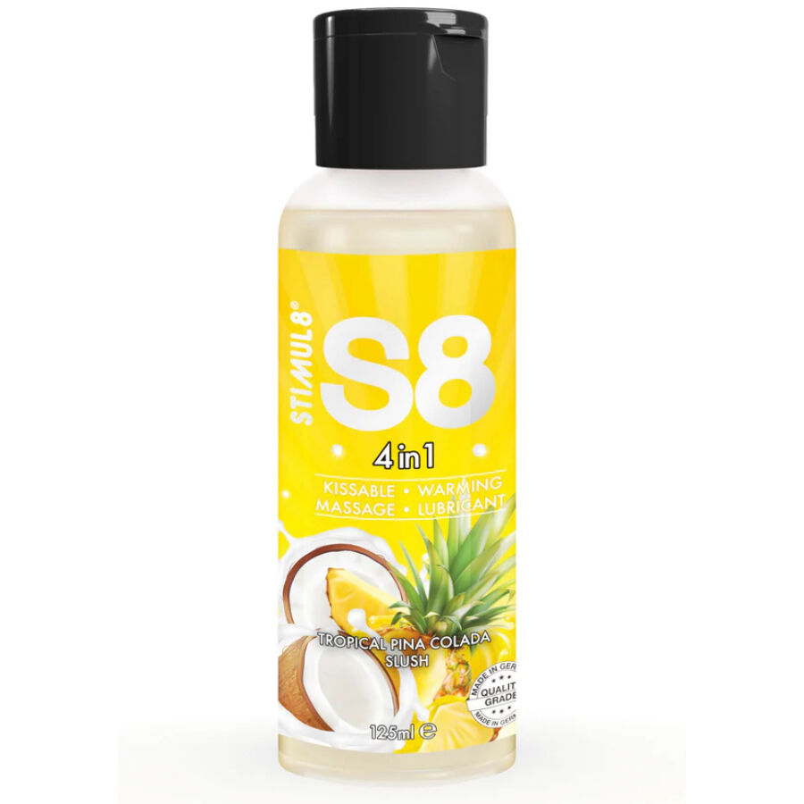 Stimul8-S8 4 in 1 Pina Colada Dessert-Gleitgel, 125 ml