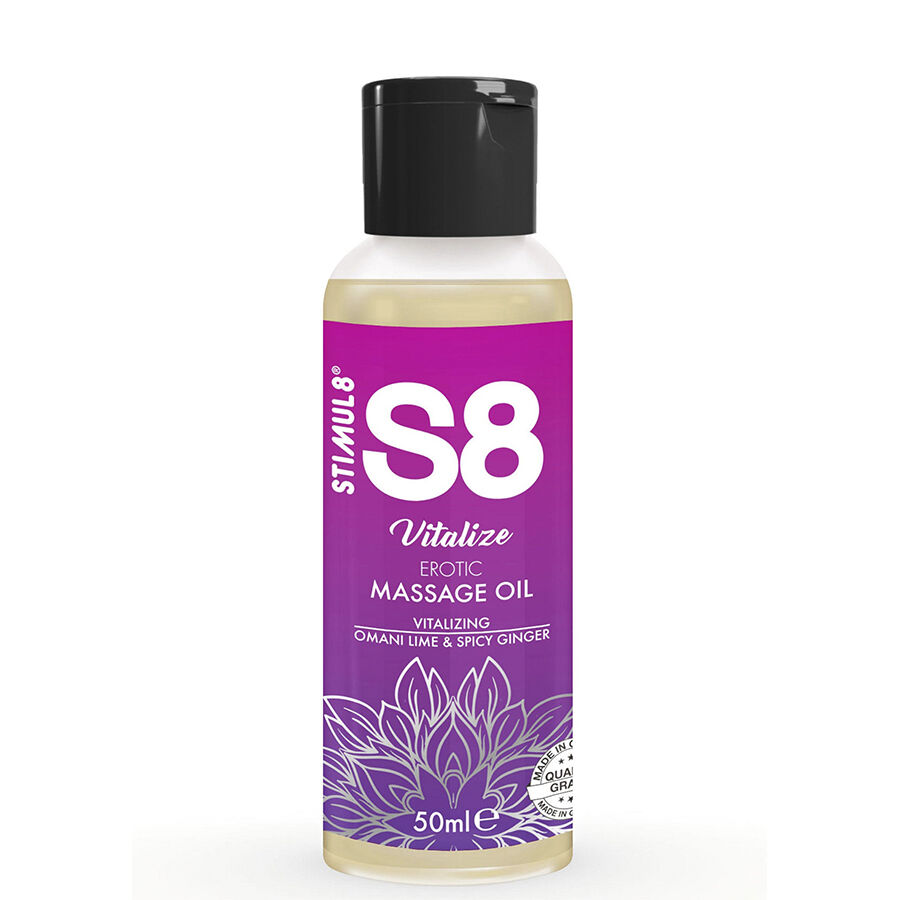 Stimul8-S8 Vitalize Erotisches Massageöl Lime 50 ml · Kosmetika & Aphrodisiaka