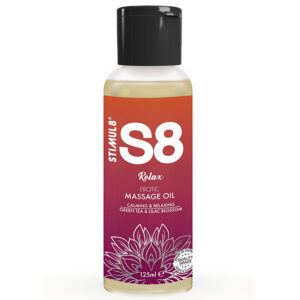 Stimul8-S8 Relax Massageöl Grüner Tee 125 ml