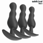 Addicted Toys-Set von 3 Analplug in Silikon Model 1 · Sextoys