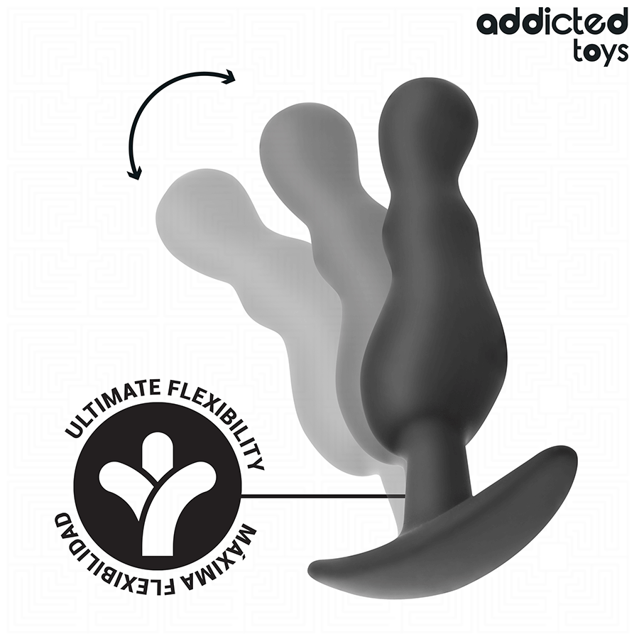 Addicted Toys-Set von 3 Analplug in Silikon Model 1 · Sextoys (Bild 5)
