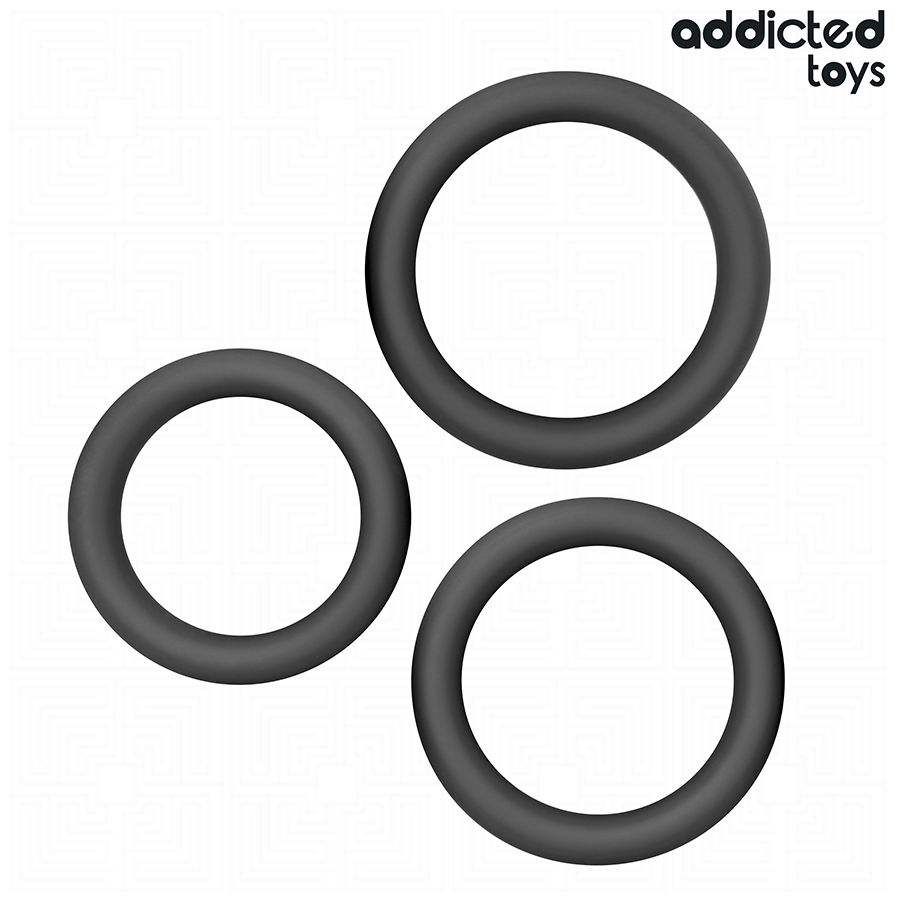 Addicted Toys-Set aus Silikonringen · Sextoys