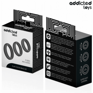 Addicted Toys-Set aus Silikonringen · Sextoys (Bild 6)