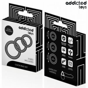 Addicted Toys-Silikon Ringe Set Modell 1 · Sextoys (Bild 6)