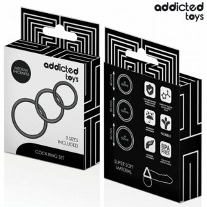 Addicted Toys-Silikon Ringe Set Model 2 · Sextoys (Bild 6)