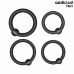 Addicted Toys-Druck-Silikonringe Set · Sextoys