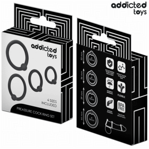 Addicted Toys-Druck-Silikonringe Set · Sextoys (Bild 6)