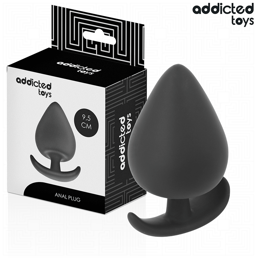 Addicted Toys-Analplug aus Silikon, Größe XL 9.5 cm