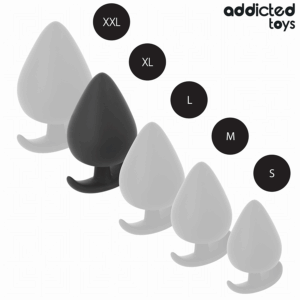 Addicted Toys-Analplug Silikon, Abmessungen Xl 9.5 cm · Sextoys (Bild 5)