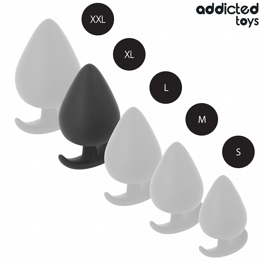 Addicted Toys-Analplug Silikon, Abmessungen Xl 9.5 cm · Sextoys (Bild 5)