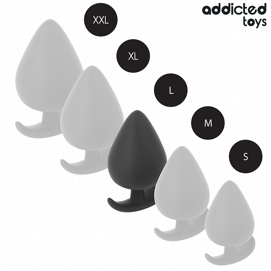 Addicted Toys-Analplug Silikon Größe L 8 cm · Sextoys (Bild 5)