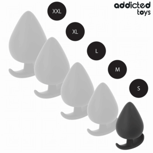 Addicted Toys-Anal Plug Silikon Size S 5.3 cm · Sextoys (Bild 5)