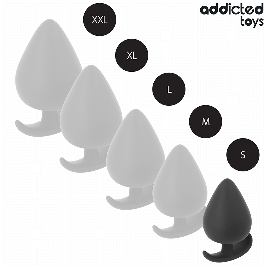 Addicted Toys-Anal Plug Silikon Size S 5.3 cm · Sextoys (Bild 5)