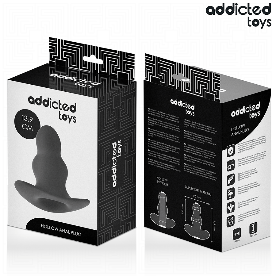 Addicted Toys-Analplug Silikonrohr Xl 13.9 cm · Sextoys (Bild 7)