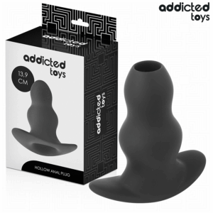 Addicted Toys-Tunnel-Analplug aus Silikon XL 13.9 cm