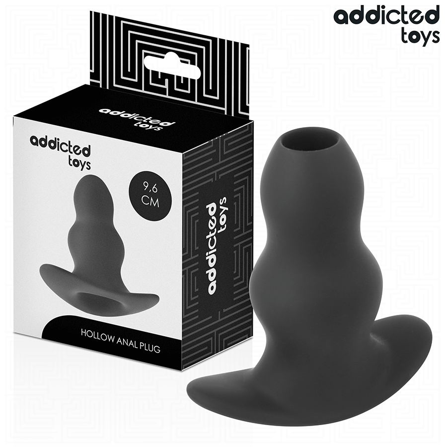 Addicted Toys-Analplug Silikon-Kavitation, Abmessungen M 9.6 cm · Sextoys