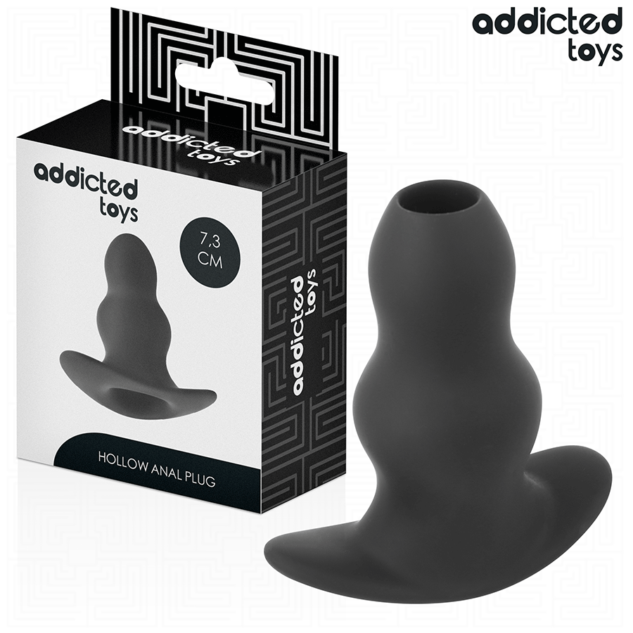 Addicted Toys-Analplug Silikonleer, Größe S 7.3 cm · Sextoys (Bild 2)